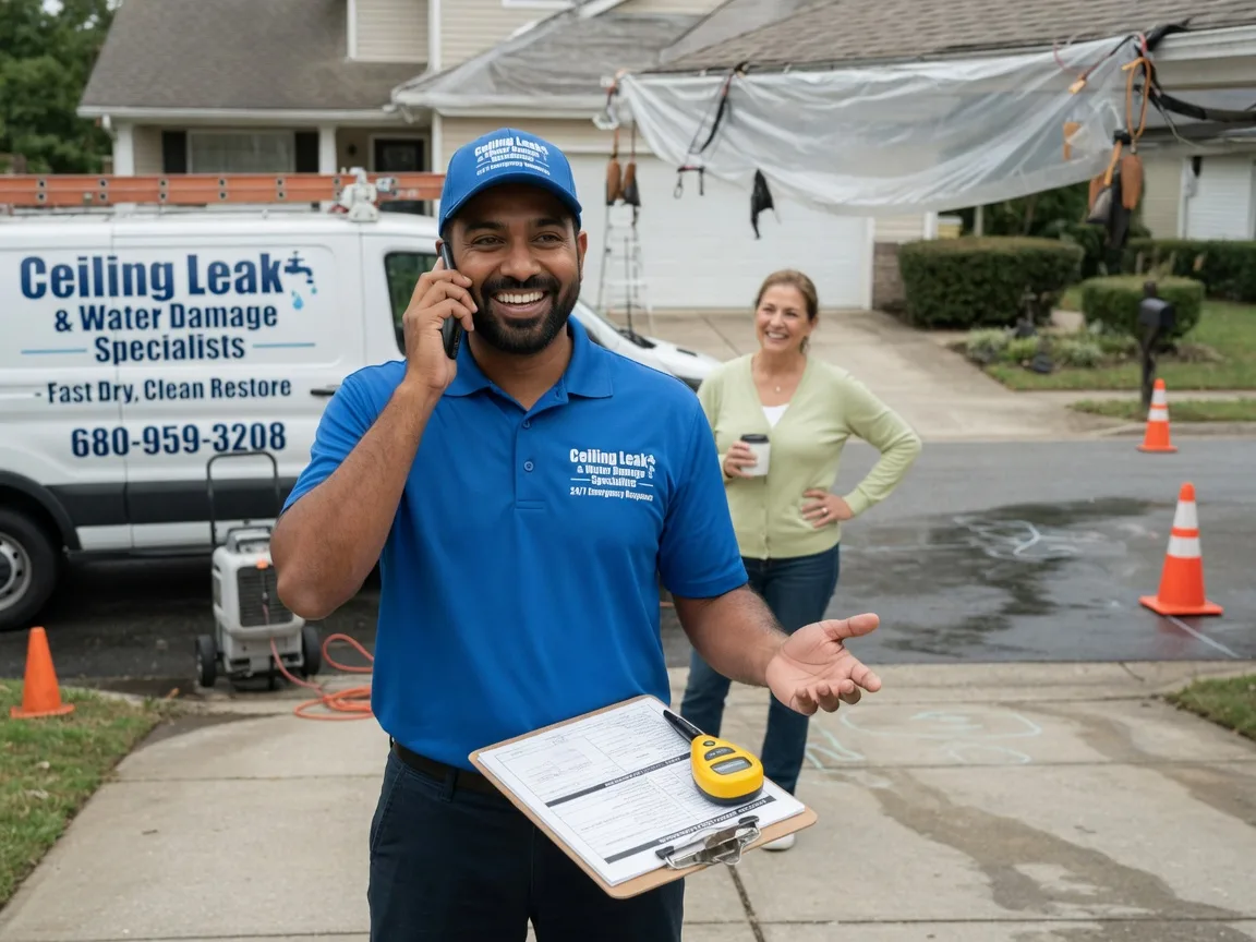Ceiling Leak Cleanup Dickson, TN FAQs