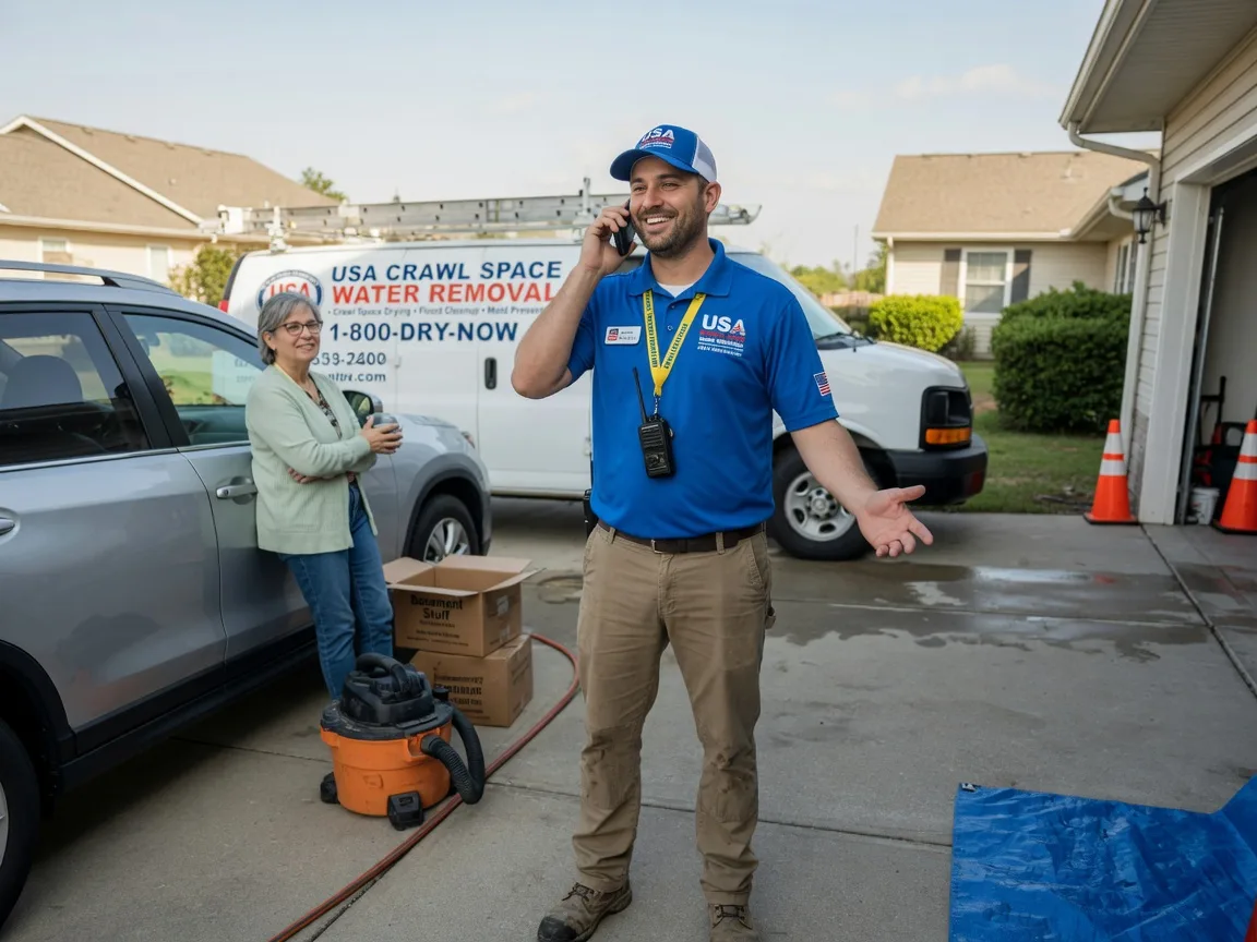 Crawl Space Water Removal Dickson, TN FAQs